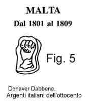 Maltese mark 1801-1809