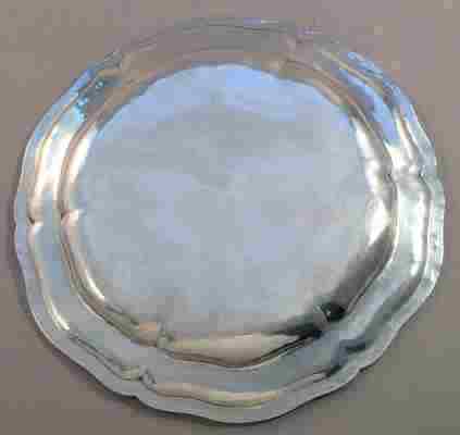 silver dish unknown origin