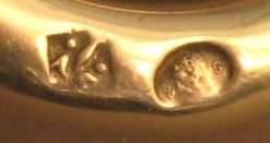 marks on French silver wine tester