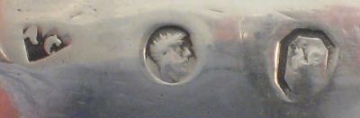 marks on French silver wine tester