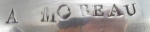 French silver wine tester