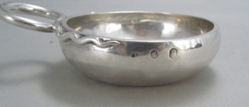 French silver wine tester