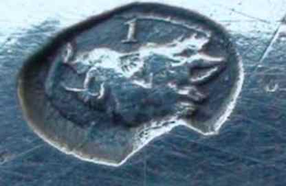 left facing boar's head mark