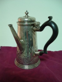 hallmarks on duty dodgers coffee pot
