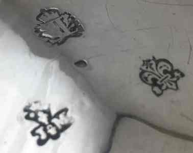 marks on French silver chocolate pot