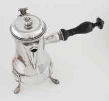 French silver chocolate pot