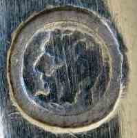 mark on silver spoon hallmarked Nizza 1803/1809