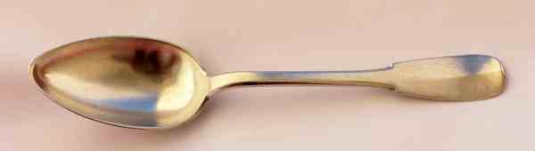 silver spoon hallmarked Nizza 1803/1809
