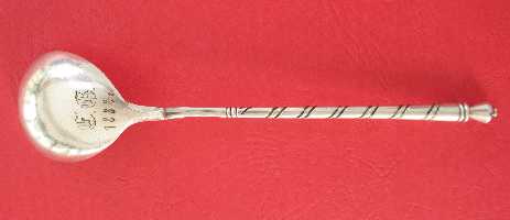 Russian silver spoon