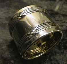 German silver napkin holder