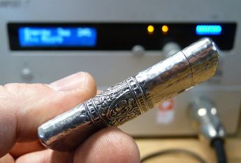 Jeffrey Herman restoring a sterling match safe