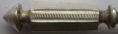 French silver spoon: detail