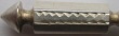 French silver spoon: detail