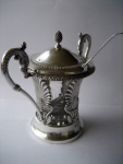 silver mustard pot: Paris 1834-1838