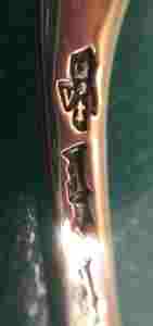 French silver spoon