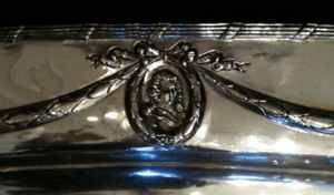 Hanau silver tray