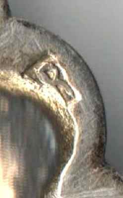 silver and enamel pomander