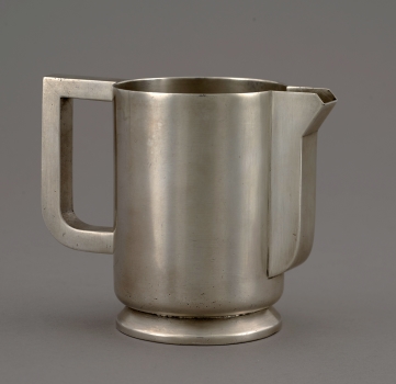 milk can in Art Deco style, designed by Julia Keilowa