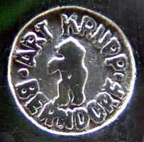 BMF small and flat ware marks: 1927 - 1938