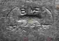 BMF hollow ware produced from pure Alpacca mark: 1887 - 1891