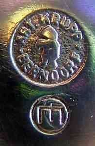 BMF branch in Esslingen, Germany, silver-plated hollow ware mark: 1927 - 1938