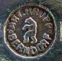 BMF branch in Esslingen, Germany, silver-plated hollow ware mark: 1938 - 1945