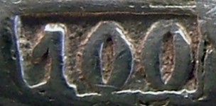 cutlery pieces made at B.Bohrmann/B.Bohrmann Nachfolger factory: quantity of silver used (in grams) for deposition onto base metal surface