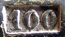 cutlery pieces made at B.Bohrmann/B.Bohrmann Nachfolger factory: quantity of silver used (in grams) for deposition onto base metal surface