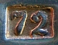 B.Bohrmann company mark c.1865 - c.1871