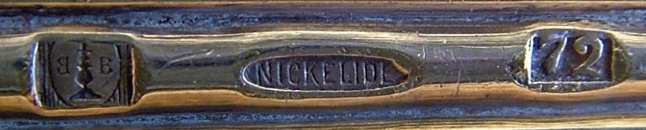 B.Bohrmann company mark c.1865 - c.1871