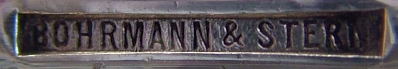 B.Bohrmann & A.Stern joint company, mark c.1871 - c.1876