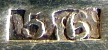 Bohrmann company silver-plated HOLLOW WARE, mark c.1887 - 1895