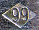Bohrmann company silver-plated HOLLOW WARE, mark 1899 - 1930
