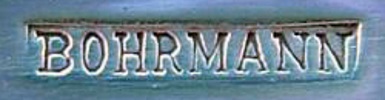 Bohrmann company SMALL items of silver-plated HOLLOW WARE, mark 1899 - 1930