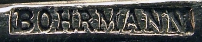 Bohrmann company non-silvered CUTLERY, mark 1899 - 1930