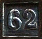 The production year marking on silver-plated Christofle cutlery between 1862 and 18779