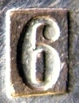 late mark for flat/hollow ware pieces made from mtal blanc after c.1902