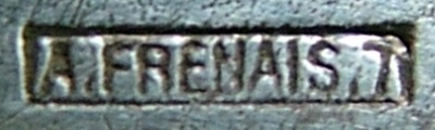 late mark for flat/hollow ware items made from mtal extra-blanc after c.1902