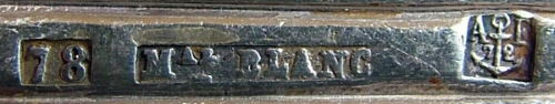 mark of the early period (before c.1890)