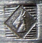 Detail of the fourth Gallia mark (c.1900-1908)