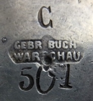 Bros. Buch foundry mark c.1865 - 1872