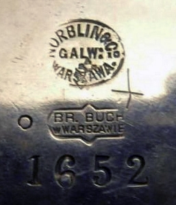 Bros. Buch foundry mark c.1882