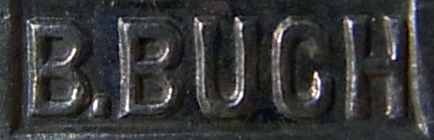 Bros. Buch foundry mark c.1865 - 1872
