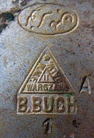 Bros. Buch foundry mark c.1893 -  c.1915 