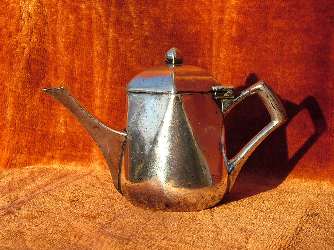 Szandrik: Silver-plated cake basket