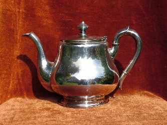 Szandrik: Silver-plated teapot, 150 cl
