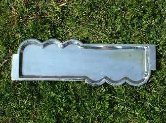 Szandrik: Silver-plated tray