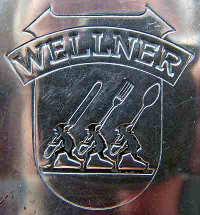 Fragment of Wellner ash-tray produced in Amsterdam