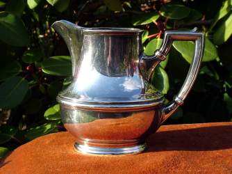 Wellner Zilver Fabrieken: Silver-plated 35 cl milk-can