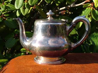 Wellner Zilver Fabrieken: Silver-plated 100 cl teapot